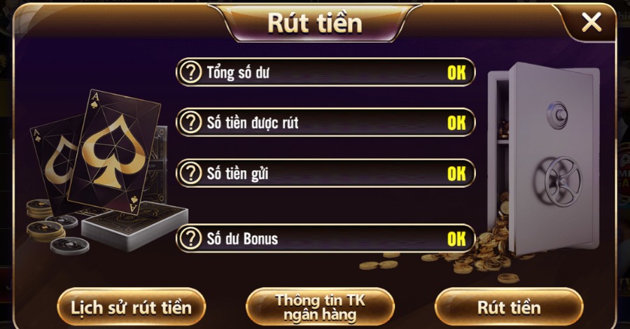 Rút tiền siêu nhanh chỉ có tại ONGAME